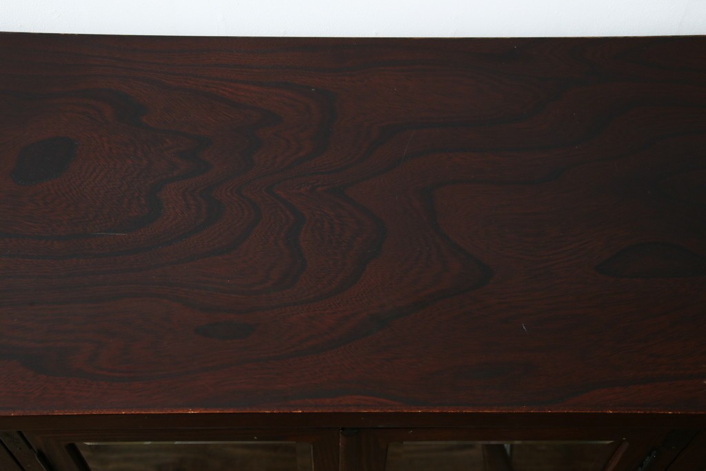 中古　欅産業　仙台民芸箪笥(仙台箪笥)　重厚な金具が魅力的な引き出し3杯付きのサイドボード　定価約60万円　(R-086222)