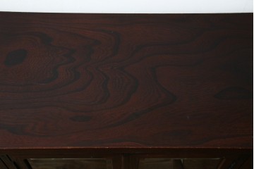 中古　欅産業　仙台民芸箪笥(仙台箪笥)　重厚な金具が魅力的な引き出し3杯付きのサイドボード　定価約60万円　(R-086222)