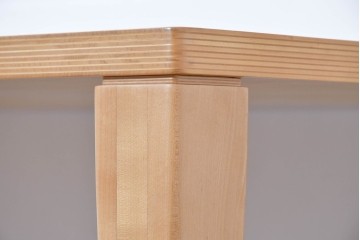 中古　arflex(アルフレックス)　NS2F　シンプルなデザインが魅力のダイニングテーブル　定価約25万円　(R-086228)