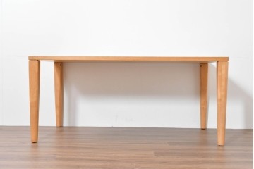 中古　arflex(アルフレックス)　NS2F　シンプルなデザインが魅力のダイニングテーブル　定価約25万円　(R-086228)