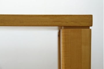 中古　arflex(アルフレックス)　NS2F　シンプルなデザインが魅力のダイニングテーブル　定価約25万円　(R-086228)