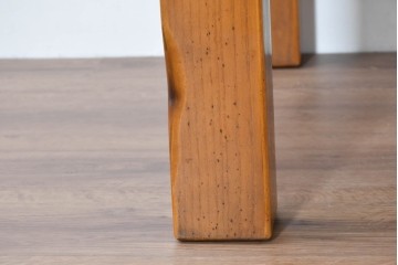 中古　VARO,S.A. VALENTI(バロッサバレンティ)　素朴な木肌が魅力のローテーブル　(R-086229)