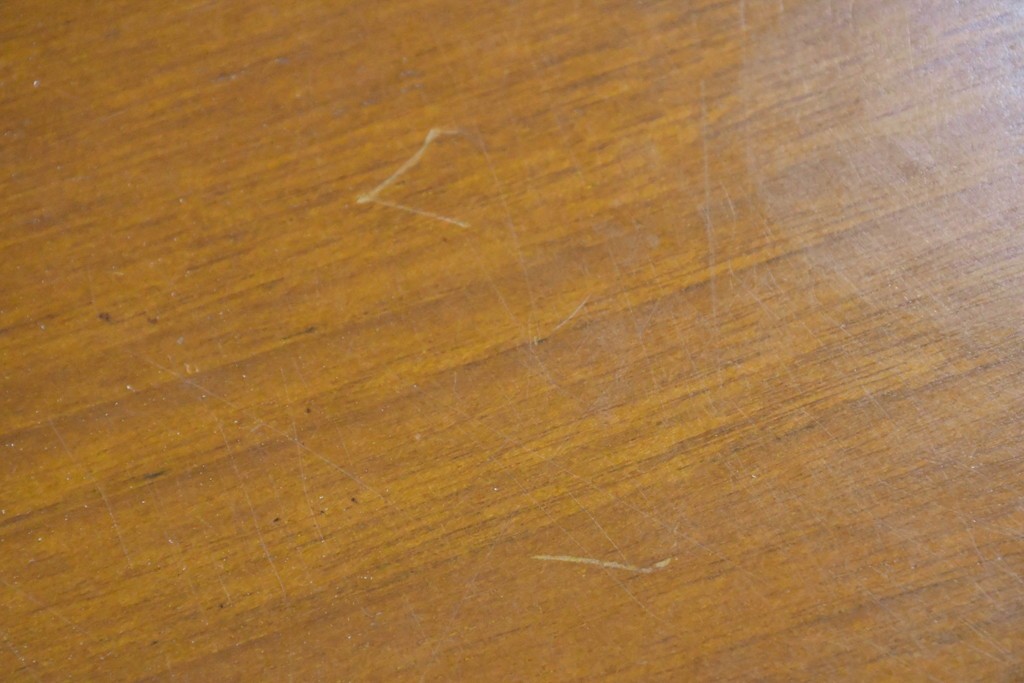 イギリスヴィンテージ　William Lawrence(ウィリアム・ローレンス)　チーク材の経年変化が楽しめるオーバル型エクステンションテーブル　(R-086230)