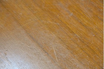 イギリスヴィンテージ　William Lawrence(ウィリアム・ローレンス)　チーク材の経年変化が楽しめるオーバル型エクステンションテーブル　(R-086230)