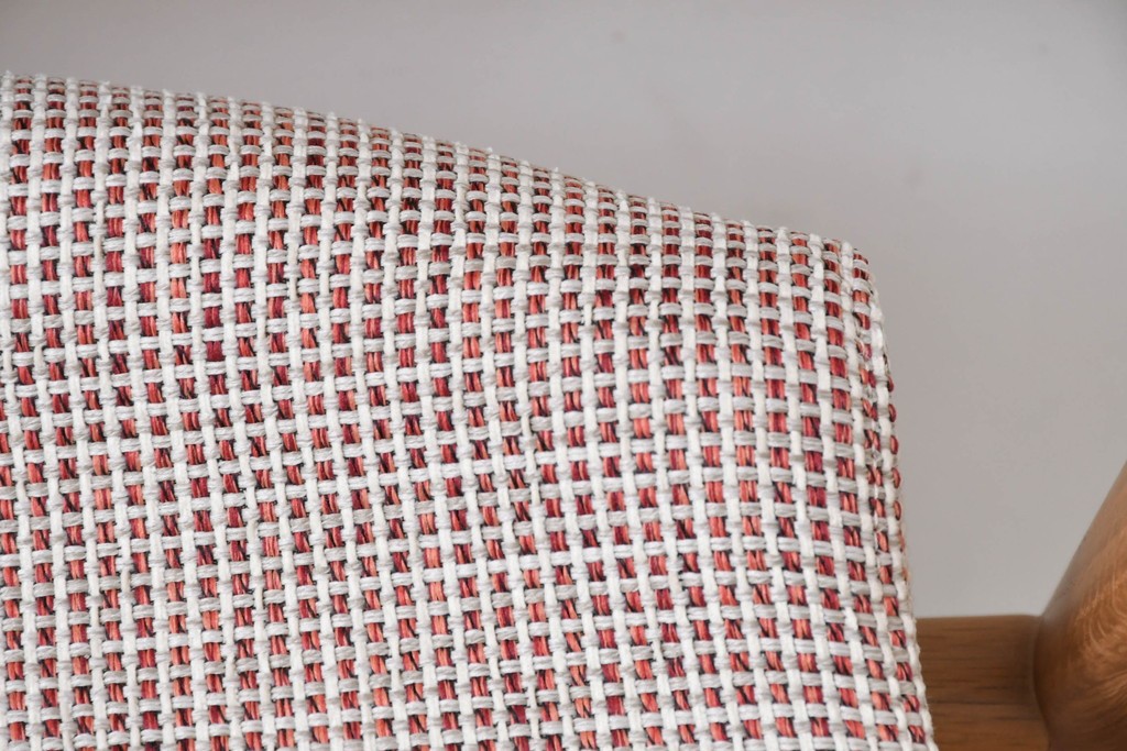 中古　美品　飛騨産業　オーク材　SEOTO(セオト)　アームのデザインがお洒落なセミアームチェア　定価約9万円　(R-086233)