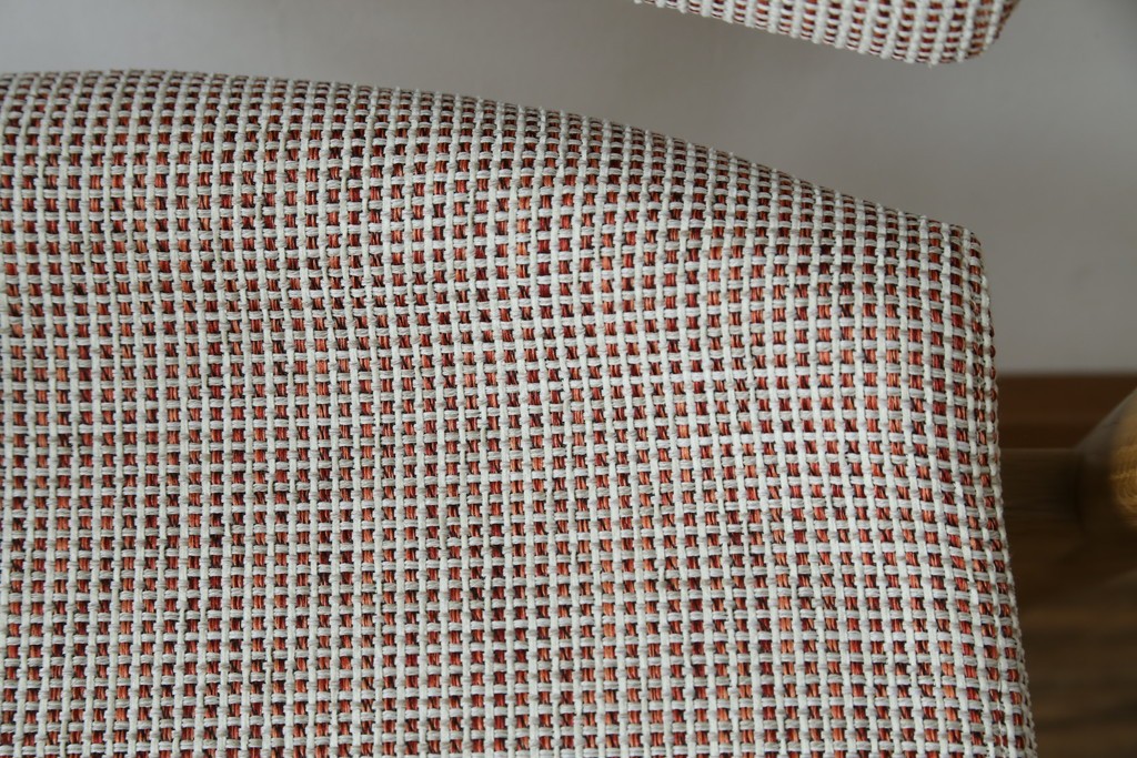 中古　美品　飛騨産業　オーク材　SEOTO(セオト)　アームのデザインがお洒落なセミアームチェア　定価約9万円　(R-086233)