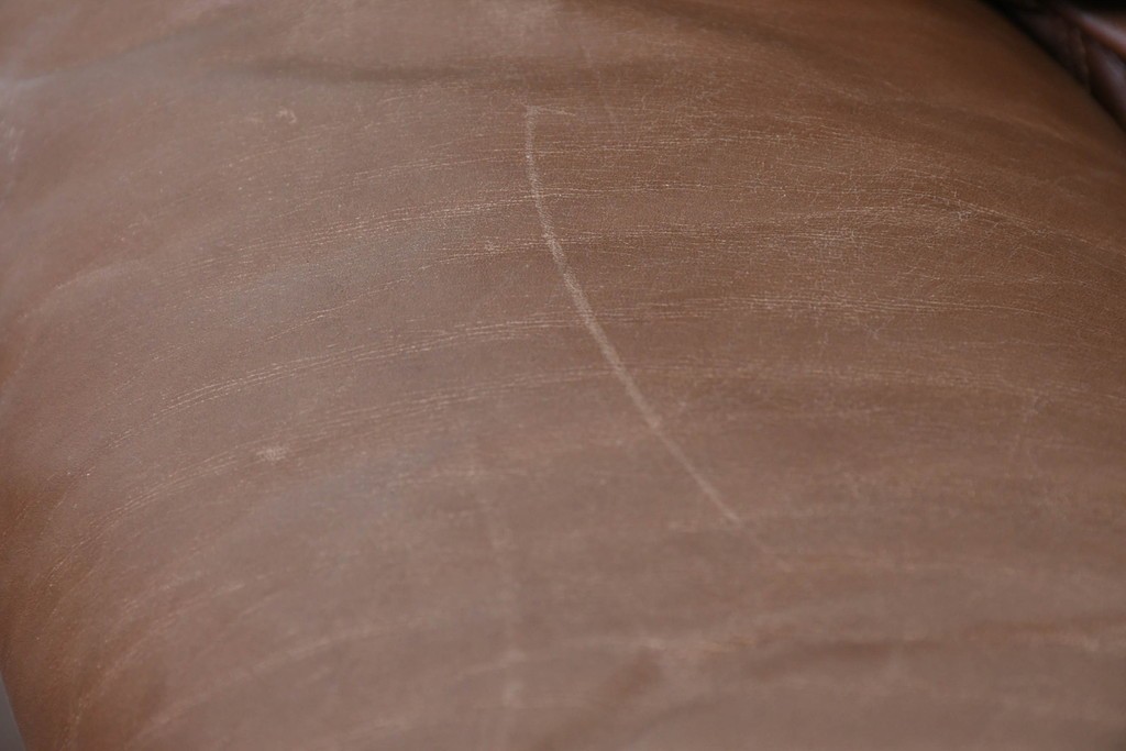 イタリアヴィンテージ　B&B イタリア(Italia)　coronado(コロナド)　レザー　希少なヴィンテージ品の1人掛けソファ2脚セット　定価(2脚合計)約150万円　(R-086234)