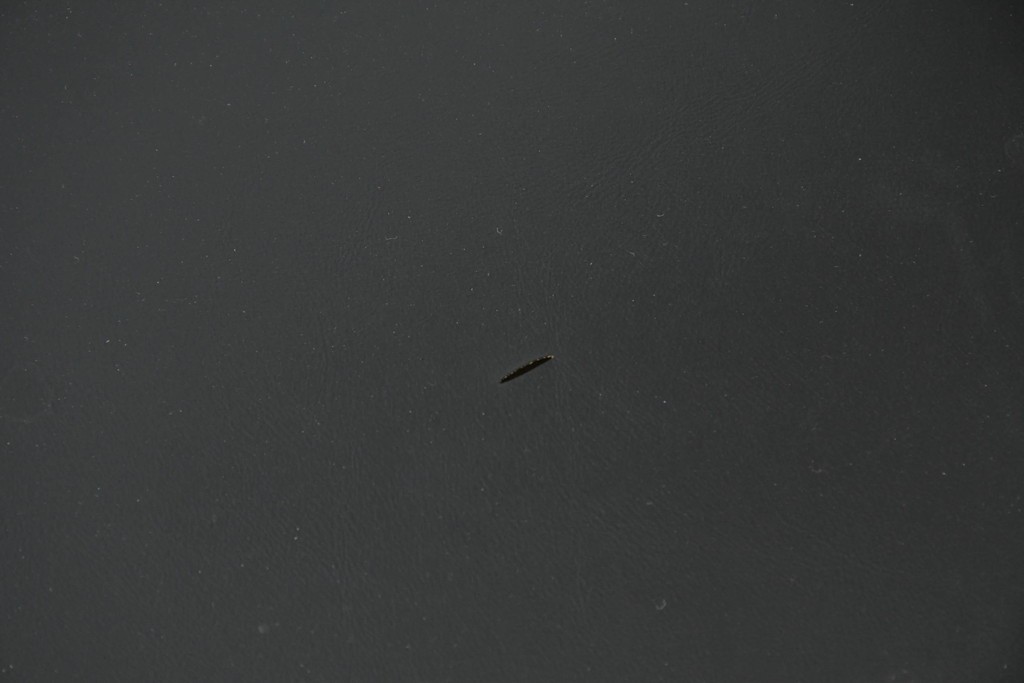 中古　秋田木工　NO.202　曲げ木の技が光る黒座面のスタッキングスツール　(R-086235)