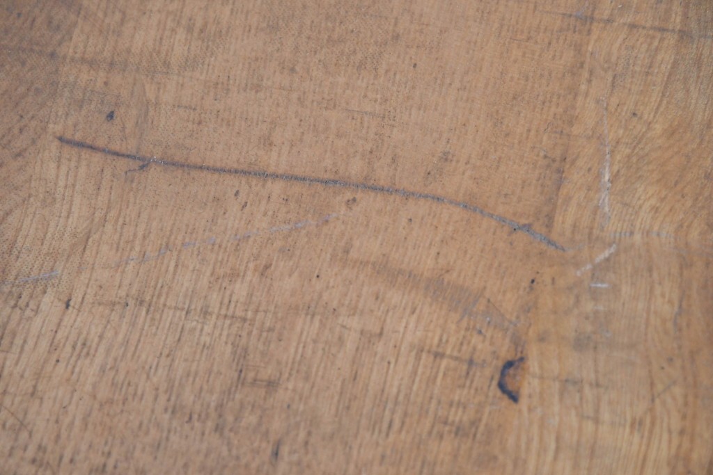 和製ヴィンテージ　栓材　素朴で落ち着いた風合いが魅力の袖机　(R-086237)