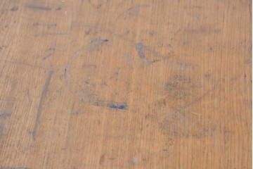 和製ヴィンテージ　栓材　素朴で落ち着いた風合いが魅力の袖机　(R-086237)