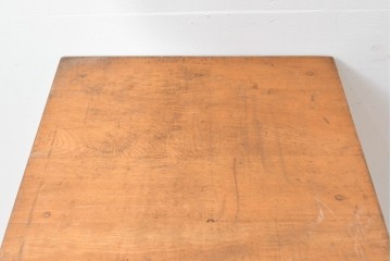 和製ヴィンテージ　栓材　素朴で落ち着いた風合いが魅力の袖机　(R-086237)