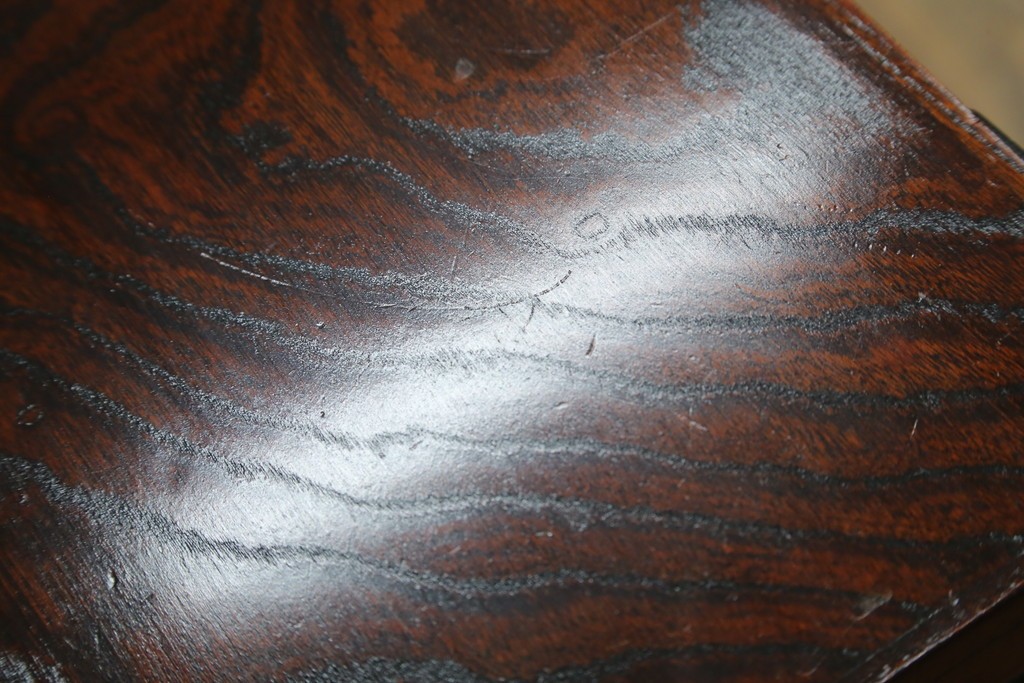 中古　美品　岩谷堂箪笥　重厚な金具と力強い木目が魅力のテレビボード　(R-086239)