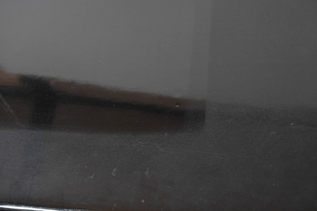 中古　韓国民芸家具　美品　高級品!!　幻想的な螺鈿細工が施された違い棚付きキャビネット　定価推定70～90万円　(R-086240)