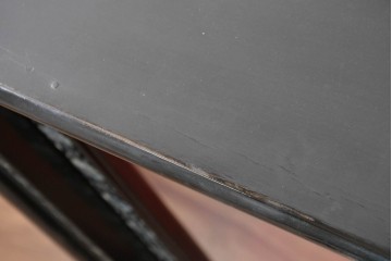 中古　韓国民芸家具　美品　高級品!!　幻想的な螺鈿細工が施されたガラス引き戸のキャビネット　定価推定70～90万円　(R-086241)