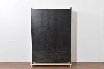 中古　韓国民芸家具　美品　高級品!!　幻想的な螺鈿細工が施されたガラス扉のキャビネット　定価推定120～150万円　(R-086242)