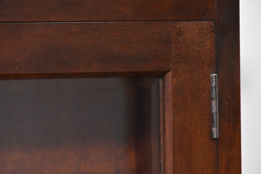 《台輪取り付け加工費込み》　中古　美品　松本民芸家具　見せる収納を楽しめるキャビネット　(R-086244)