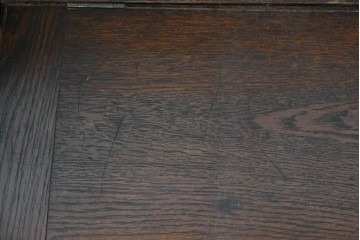 イギリスアンティーク　オーク材　ベンチ・収納・テーブルの多機能デザインが魅力のモンクスベンチ　(R-086245)