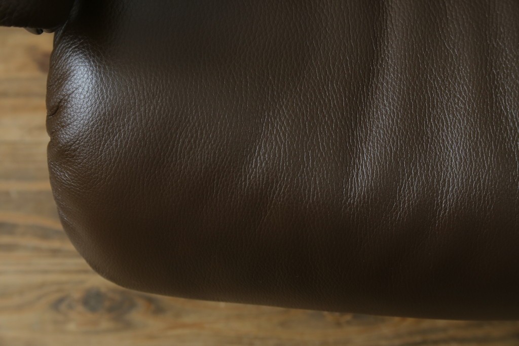 中古　美品　EKORNES(エコーネス)　本革　ストレスレス レノ クラシック(S)　包み込むような座り心地のリクライニングチェアとオットマンのセット　定価約45万円　(R-086249)