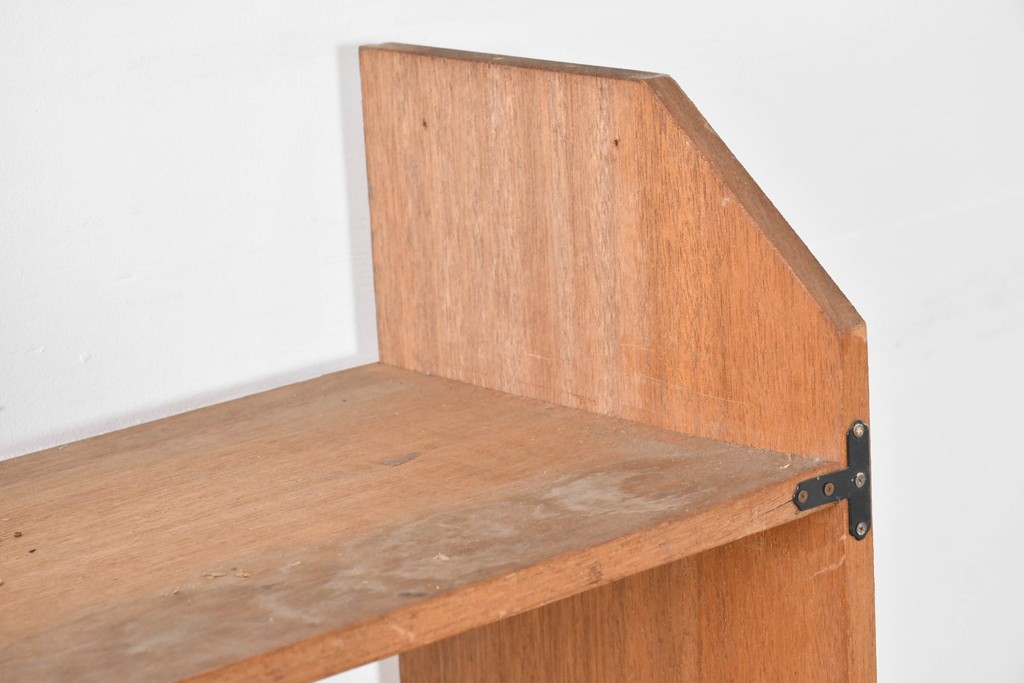 和製ヴィンテージ　昭和後期　レトロな大型オープンシェルフ　(R-086256)