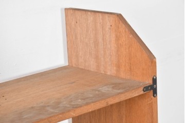 和製ヴィンテージ　昭和後期　レトロな大型オープンシェルフ　(R-086256)