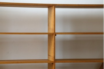和製ヴィンテージ　昭和後期　レトロな大型オープンシェルフ　(R-086256)
