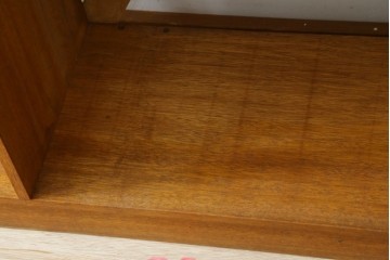 和製ヴィンテージ　昭和後期　レトロな大型オープンシェルフ　(R-086256)