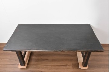 中古　飛騨産業　キツツキ　PROVINCIAL(プロヴィンシャル)　堅牢で存在感のあるタバーンテーブル　(R-086257)