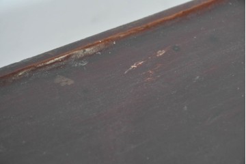 アジアンアンティーク　李朝小盤　入隅の意匠が味わい深い海州盤　(R-086258)