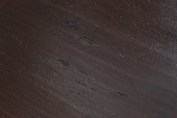 アジアンアンティーク　李朝小盤　入隅の意匠が味わい深い海州盤　(R-086258)