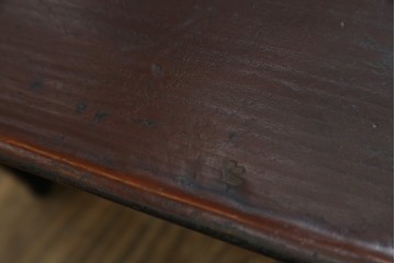 アジアンアンティーク　李朝小盤　入隅の意匠が味わい深い海州盤　(R-086258)