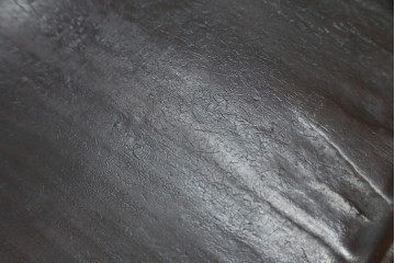 アジアンアンティーク　李朝小盤　入隅の意匠が味わい深い海州盤　(R-086258)