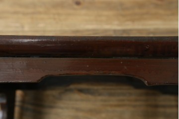 アジアンアンティーク　李朝小盤　入隅の意匠が味わい深い海州盤　(R-086258)