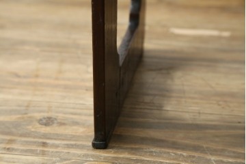 アジアンアンティーク　李朝小盤　入隅の意匠が味わい深い海州盤　(R-086258)