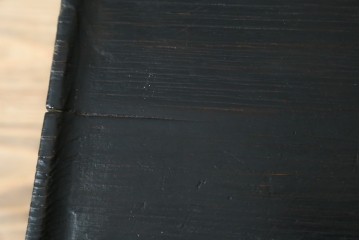 アジアンアンティーク　李朝小盤　入隅の意匠が味わい深い海州盤　(R-086259)