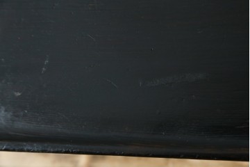 アジアンアンティーク　李朝小盤　入隅の意匠が味わい深い海州盤　(R-086259)