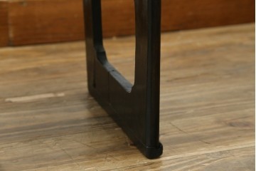 アジアンアンティーク　李朝小盤　入隅の意匠が味わい深い海州盤　(R-086259)