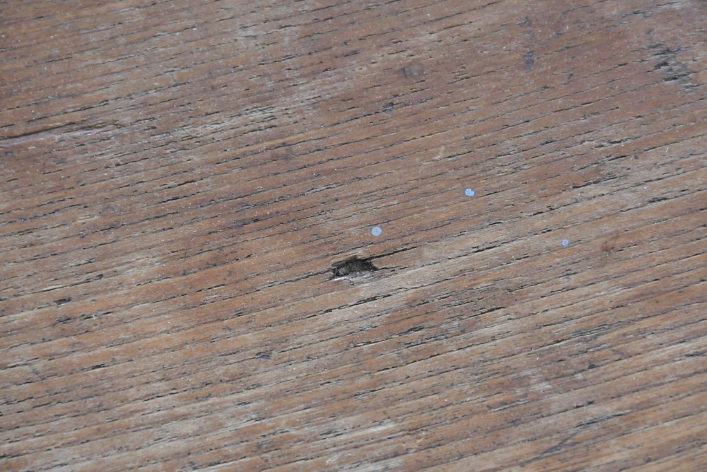 和製アンティーク　昭和初期　栓材　丸座面の素朴なスツール　(R-086260)