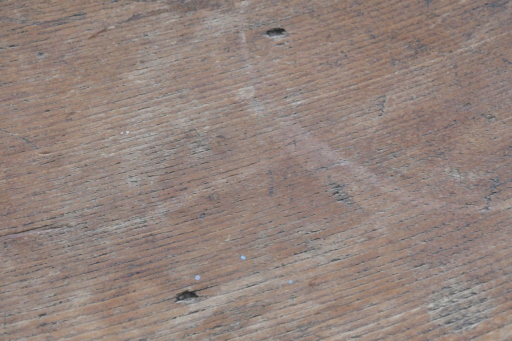 和製アンティーク　昭和初期　栓材　丸座面の素朴なスツール　(R-086260)