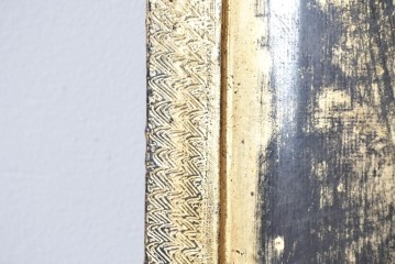 和製アンティーク　当時物　風邪薬「バザン氏丸」　戦前の薬屋の木製看板　(R-086263)