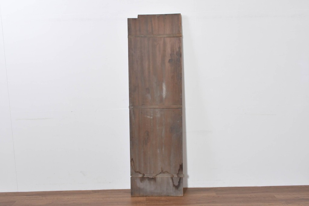 和製アンティーク　当時物　風邪薬「バザン氏丸」　戦前の薬屋の木製看板　(R-086263)