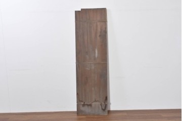 和製アンティーク　当時物　風邪薬「バザン氏丸」　戦前の薬屋の木製看板　(R-086263)