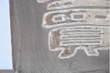 和製アンティーク　当時物　キリンビール　戦前の明治屋横浜本店の木製看板　(R-086264)