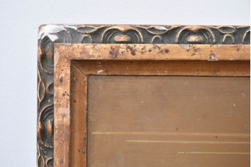 和製アンティーク　当時物　伊東胡蝶園「御園化粧品」　戦前の商店の木製看板　(R-086269)