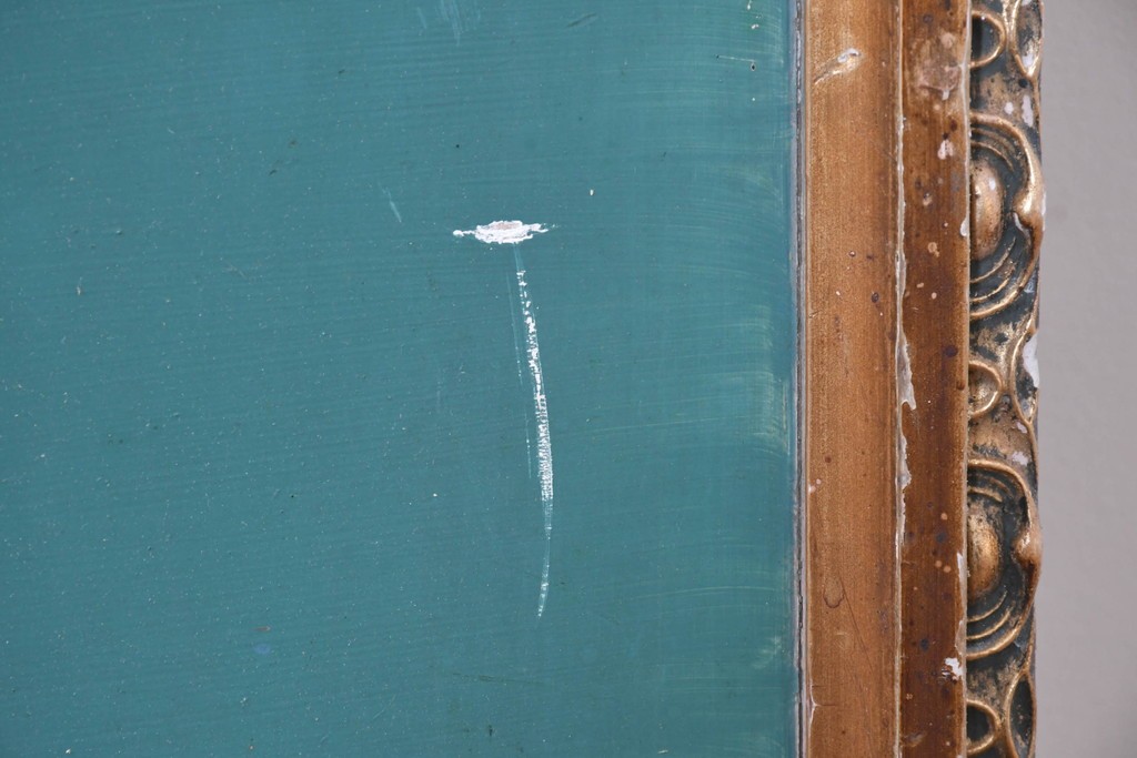 和製アンティーク　当時物　伊東胡蝶園「御園化粧品」　戦前の商店の木製看板　(R-086269)