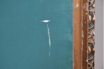 和製アンティーク　当時物　伊東胡蝶園「御園化粧品」　戦前の商店の木製看板　(R-086269)