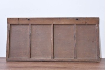 和製アンティーク　当時物　伊東胡蝶園「御園化粧品」　戦前の商店の木製看板　(R-086269)