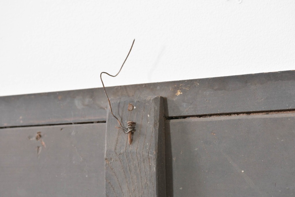 和製アンティーク　当時物　和漢薬「快通丸」　戦前の薬屋の木製看板　(R-086273)