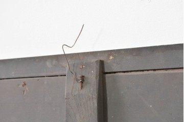 和製アンティーク　当時物　和漢薬「快通丸」　戦前の薬屋の木製看板　(R-086273)