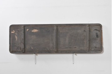 和製アンティーク　当時物　和漢薬「六物解毒丸」　戦前の薬屋の木製看板　(R-086276)