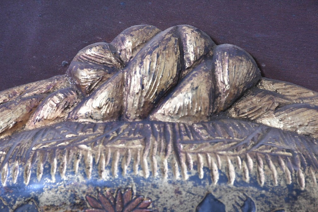 和製アンティーク　当時物　肥塚酒造「都菊」　戦前の酒屋の木製看板　(R-086277)